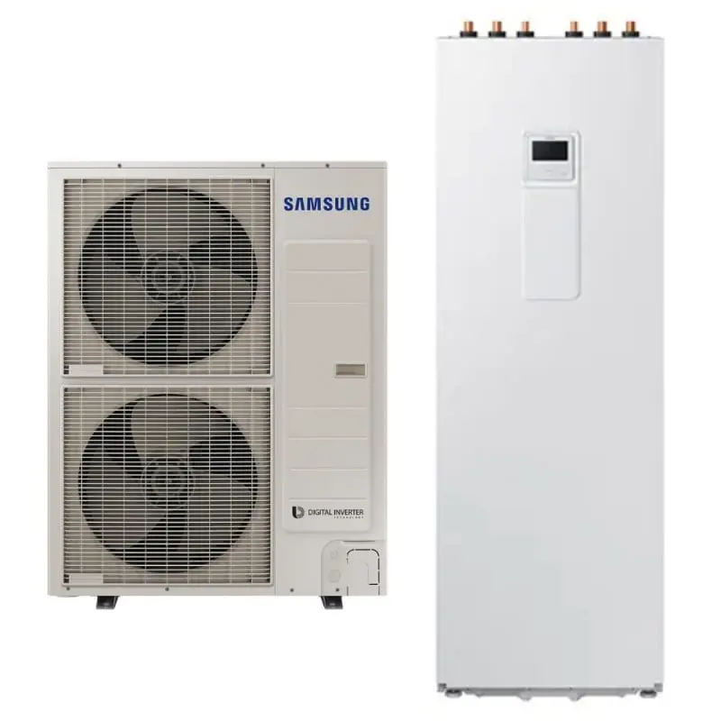 Samsung EHS MONO R32 Sistema integrato composto da pompa di calore Inverter 16 kW e sistema ClimateHub 260 litri per riscaldamento, raffrescamento e produzione ACS
